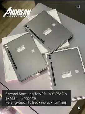 Samsung tab s9plus 256gb wifi