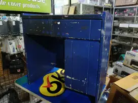 Meja kasir bahan kayu