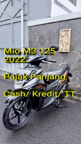 Mio M3 2022. Pajak Panjang. Standar. Mulus. Ori. BanOK. Cash/Kredit/TT