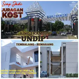 TERDEKAT,24 KAMAR,SHM,LANGSUNG BALIK NAMA,KOST RING 1 KAMPUS UNDIP