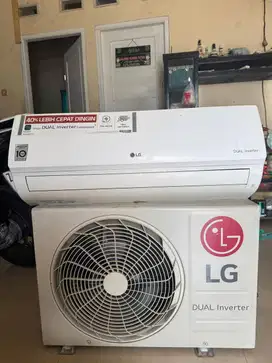 ac lg inverter 1/2 pk full original