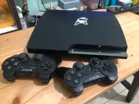 Jual ps3 slim seri 25 500gb  Lengkap dan normal (nego)