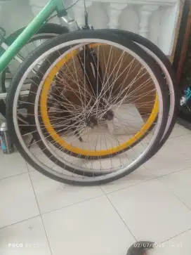 Wheel set balap jadul