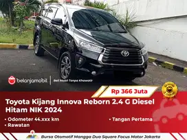 [ WARRANTY ] Toyota Kijang Innova Reborn 2.4 G Diesel Hitam 2024/2025