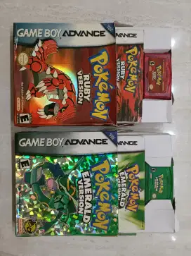 Game Boy pokemon Ruby & Emerald