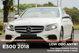 HARGA TERMURAH DI PASARAN! Mercedes Benz E300 AMG Line 2018 (W213)