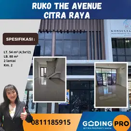 Jual Atau Disewakan Ruku The Avenue Citra Raya Cikupa Tangerang