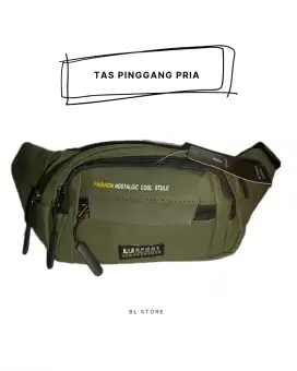 TAS PINGGANG PRIA ANTI AIR