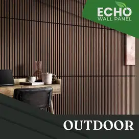Wall cladding WPC outdoor & indoor 2.9 m/ WPC dinding tahan segala cua