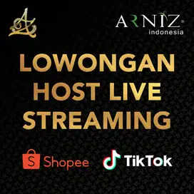 LOWONGAN HOST LIVE TIKTOK SHOPEE
