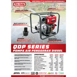 Pompa Diesel - Diesel Water Pump 4 Inch QDP100