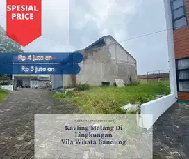 TANAH KAVLING SEJUK DI CISARUA LEMBANG – VIEW GUNUNG, LOKASI WISATA!
