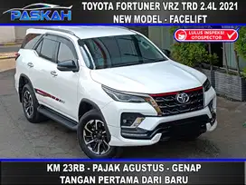 Km=23k TAX=08-2026 Bunga=4.5% Fortuner VRZ TRD Sportivo 2021 Non GR 23