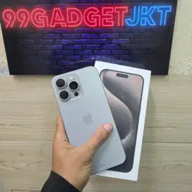Iphone 15 pm 256gb ibox lengkap mulus ori