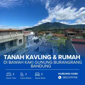 TANAH KAVLING CISARUA LEMBANG – VIEW GUNUNG, DEKAT WISATA!