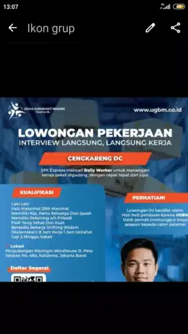 Loker gudang shpoee express