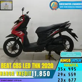 BEAT CBS LED MURAH BERGARANSI CASH/KREDIT FREE OLI STOK READY MELIMPAH