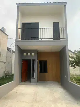 Rumah 2lantai dekat stasiun citayam 300jt tanpa Dp.ev