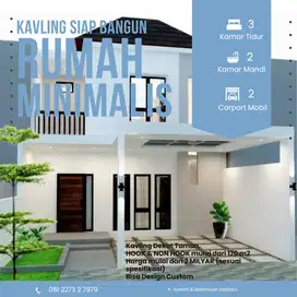 Kavling Siap Bangun Rmh Minimalis 2LT Kedaton BSB Dkt Mall Uptown
