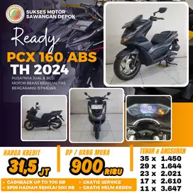CASH KREDIT DP MURAH HONDA PCX 160 ABS TH 2024 UNIT MULUS BERGARANSI