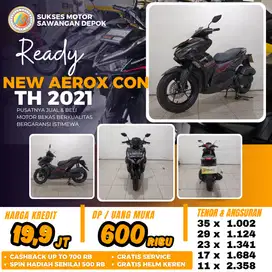 PROMO YAMAHA AEROX NEW 155 CON TH 2021 MULUS BISA CASH KREDIT GARANSI