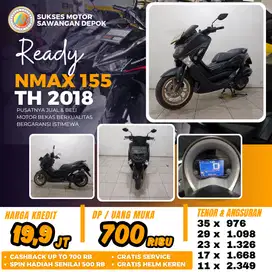 YAMAHA NMAX N MAX 155 THN 2018 UNIT MULUS BISA CASH KREDIT BERGARANSI