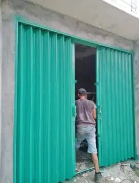 Roling door dan folding gate murah