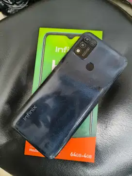 infinix hot 10 play 4/64 siap pakai