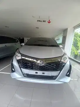 DP 6JT TOYOTA CALYA G MANUAL MT 2025 KREDIT MATIC AT SILVER MERAH GREY