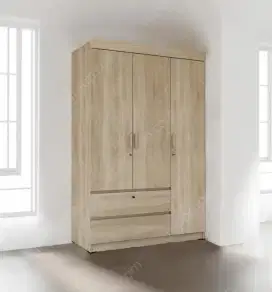 Lemari pakai conti 3 pintu