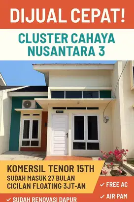 Cluster Komersil CAHAYA NUSANTARA 3