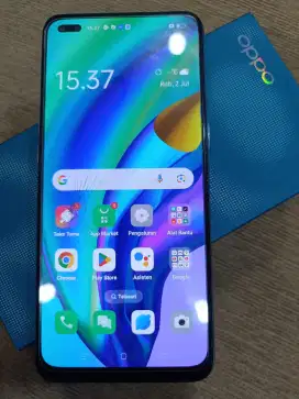 oppo Reno 4F ram 8/128 minus lcd retak normal jaya