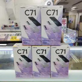 Realme C71 NFC ram 6gb+12gb/128gb baru garansi resmi bat 6300mah