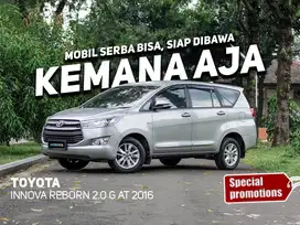 Toyota Innova Reborn 2.0 Bensin AT 2016 | Mobil Keluarga Nyaman