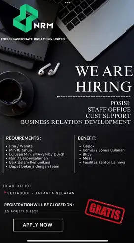 LOKER SMA / SMK JAKARTA
