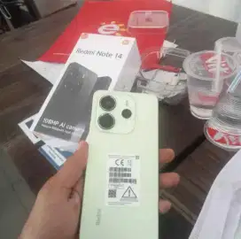 Redmi Note 14 Lime green; 8/128 FullSet