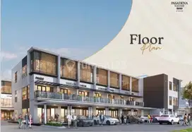 Dijual Ruko Pasadena Type Alfresco Design Modern Cocok Untuk Bisnis De