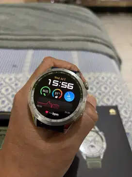 HUAWEI GT4 GT 4 46mm Green Smartwatch Kondisi Like New Mulus