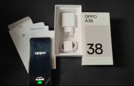 Jual hp OPPO A38 baru seminggu