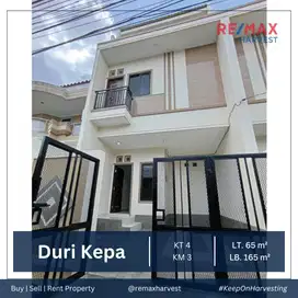 Dijual Murah Rumah Baru Lebar 5 Meter Row 2 Mobil Duri Kepa Jkt Barat