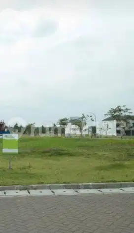 Kavling ukuran langka golf island posisi bagus jalanan lebar