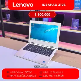 Laptop Lenovo Ideapad 310s Celeron N3350 RAM 2GB SSD 256GB HD 11,6inch