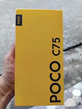 Xioami poco C75 ram 6/128 baru segel box