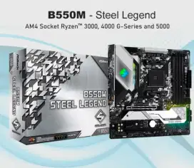 Motherboard Asrock B550 Steel Legend -AMD AM4