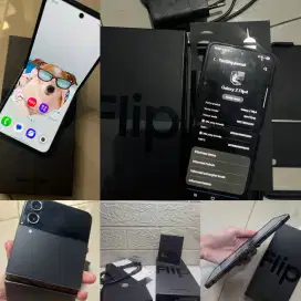 Hp Samsung Z flip 4 ram 8/256 fullset no minus