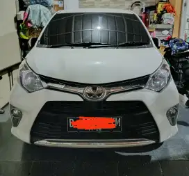 Toyota Calya G A/T 2016 Putih surat lengkap, pajak panjang