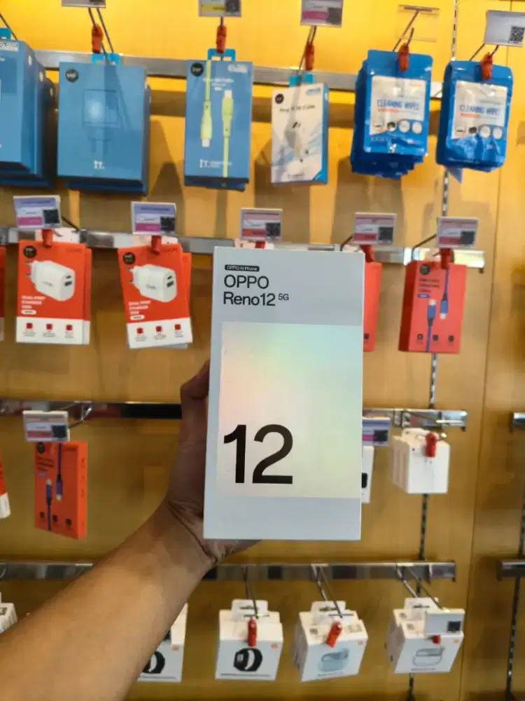 Oppo Reno12 5G 12/512GB Baru Segel Box Garansi Resmi 1tahun
