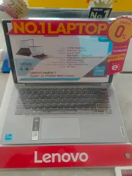 Laptop Lenovo Ideapad 3 Core i3 Windows 11 Ram 8/512GB
