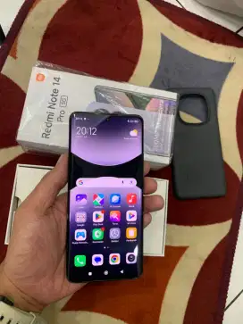 Xiaomi redmi note 14 5G 8/256gb lengkap