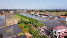 Tanah 2 are Di Jalan Pantai Kedungu Belalang Kediri Tabanan View Sawah